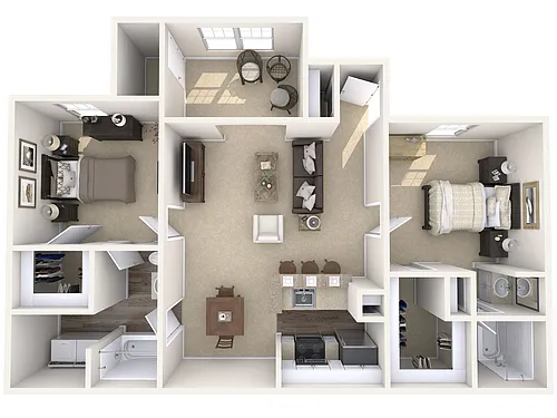 Floor plan B3