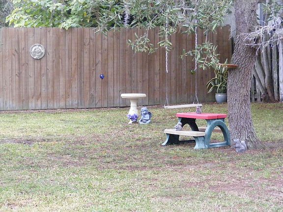 Fenced in Yard
