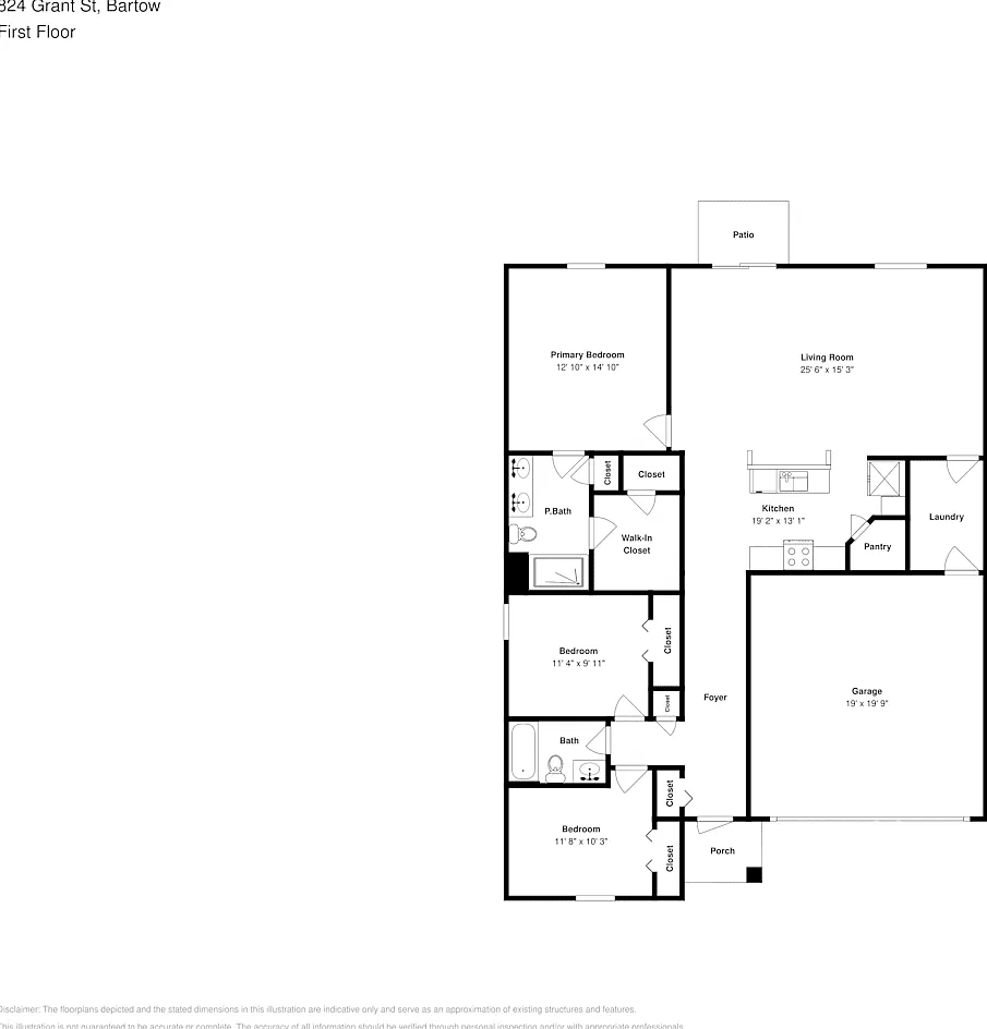 824 Grant St Bartow, FL 33830 — Photo 2
