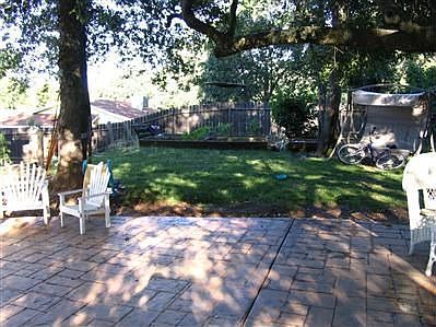 upper stamped patio