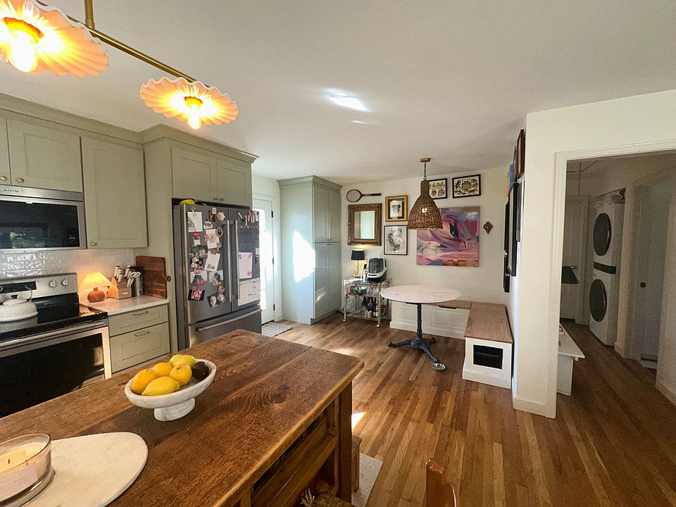 Kitchen and dining nook.