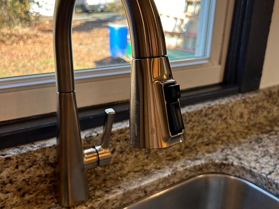 All new Delta fixtures in champagne bronze