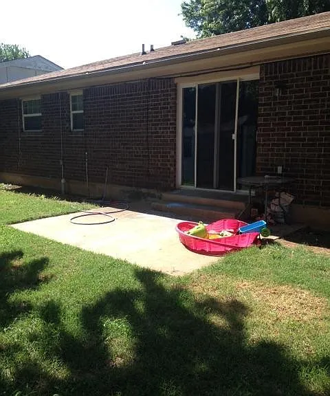 back yard