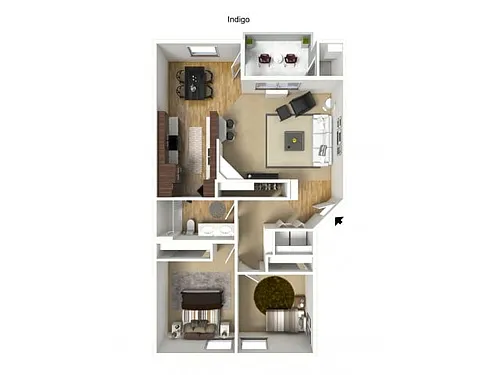 Floor plan Indigo