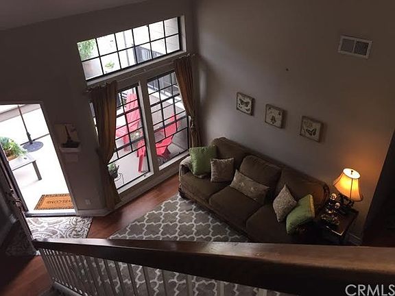 View from stairs to loft bedroom