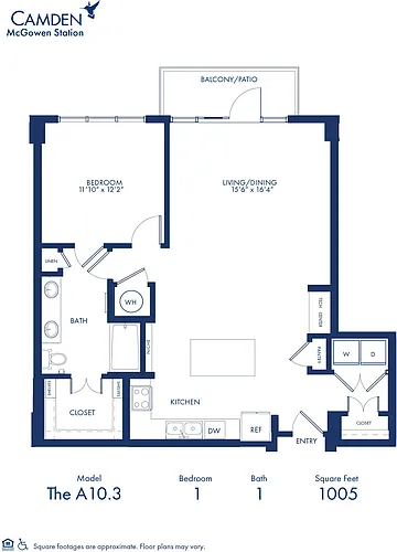 Floor plan A103
