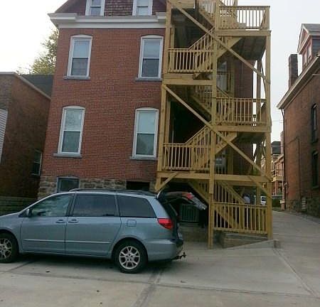 Real Deck and off-street parking
