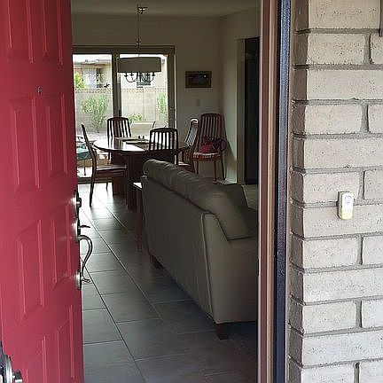Front Door Opens Into....
