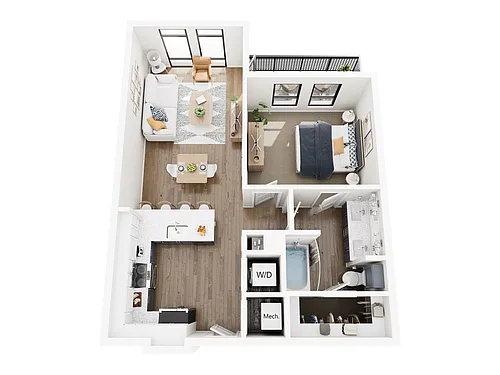 Floor plan A1