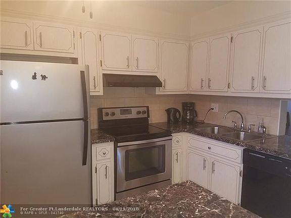 Kitchen from entry way