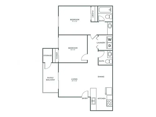 Floor plan Laramie Sophisticated