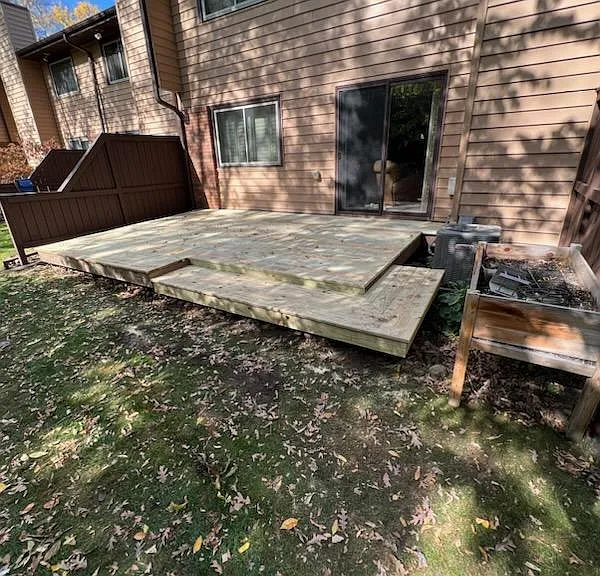 New deck