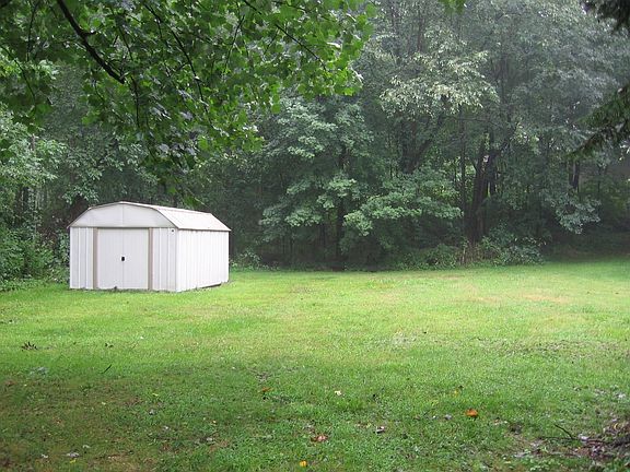 Back Yard - new shed