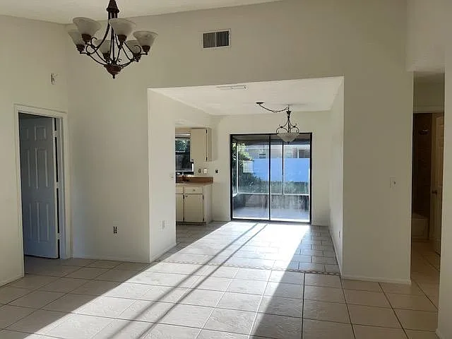 Note - Picture taken before Kitchen and dining area remodel.