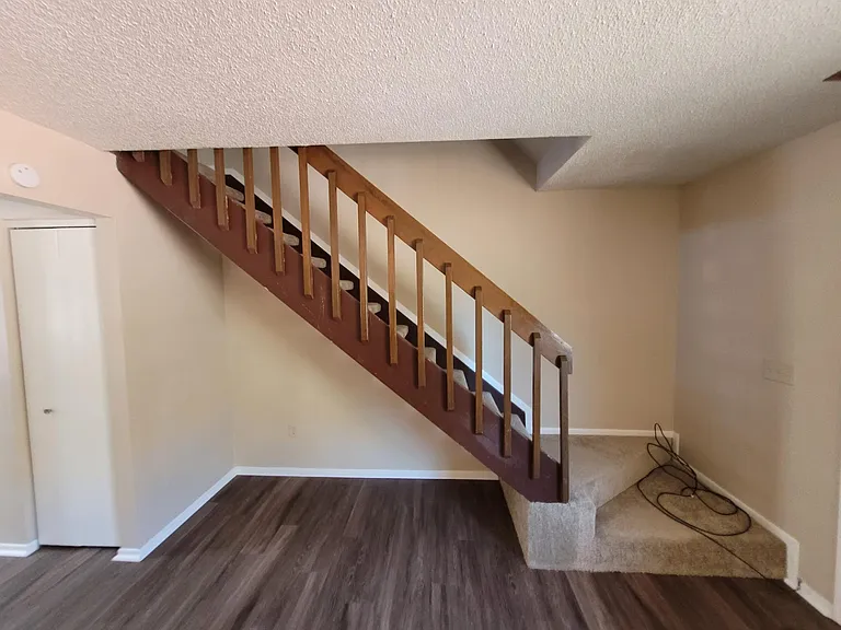 Living room and stairs