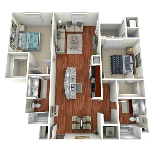 Floor plan Cottonwood