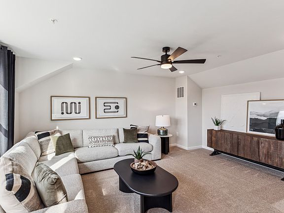 Loft Space Opening to the Rooftop Terrace