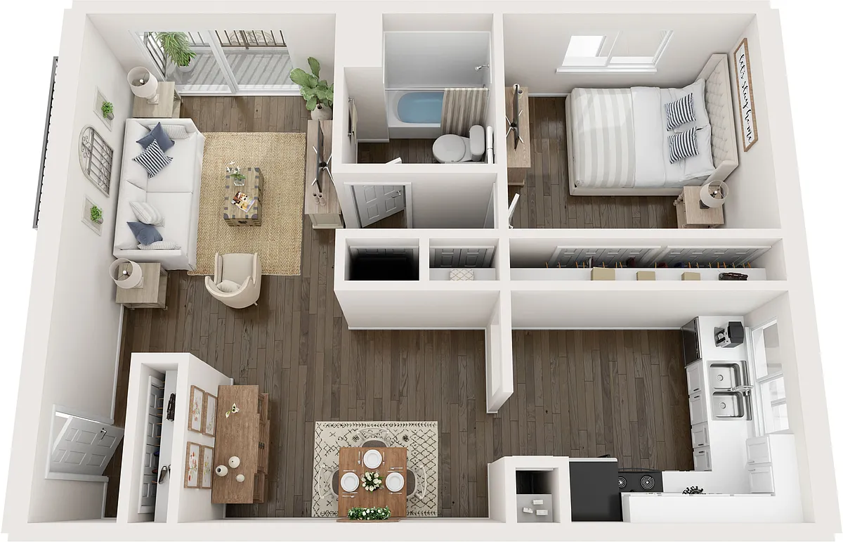 Floor plan The Lloyd - Renovated