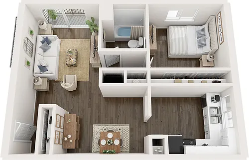 Floor plan The Lloyd - Renovated