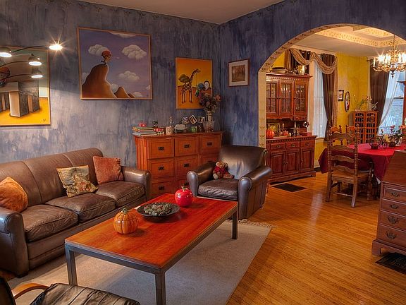 parlor and full dining room