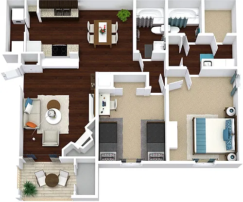 Floor plan B2R