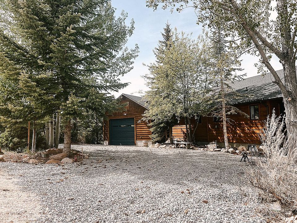 Garage and front of cabin