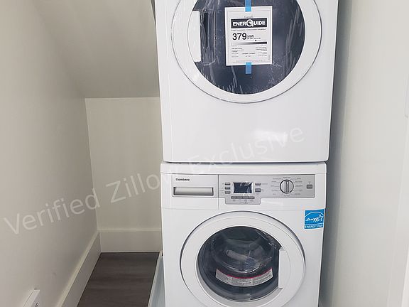 Stacked Washer and Dryer