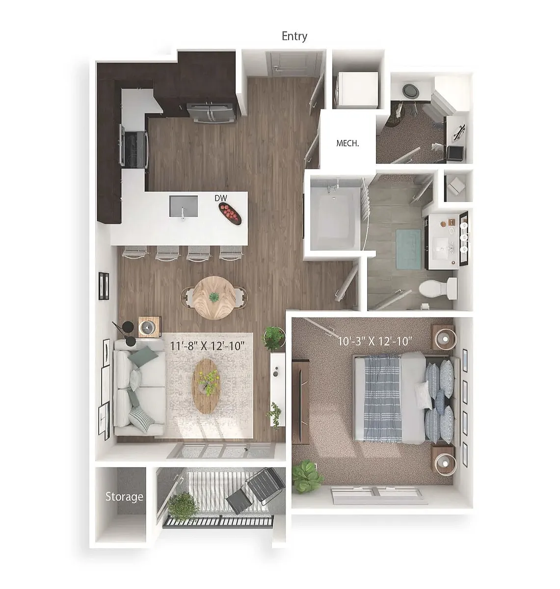 Floor plan A1