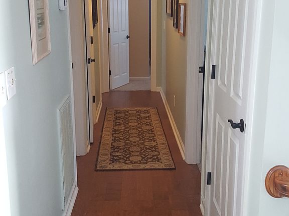 Hallway, new interior doors