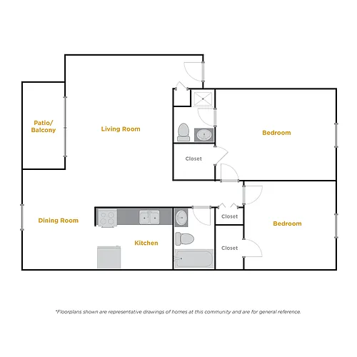 Floor plan The Atlantic