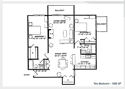 Floor plan Herrington