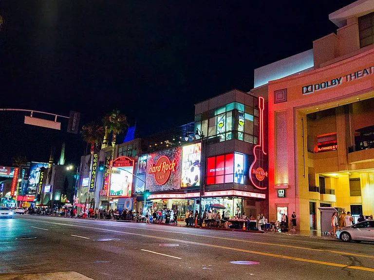 Hollywood Boulevard is steps away from your apartment