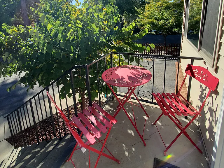 Small private "balcony"