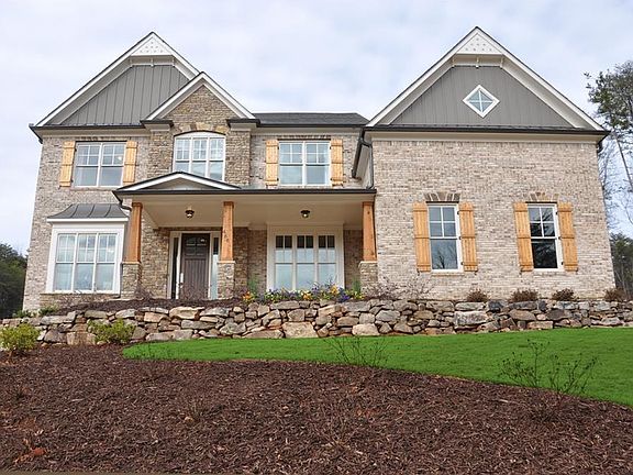 Garrett - New Construction. Representation of home. Actual home will have front-entry garage.