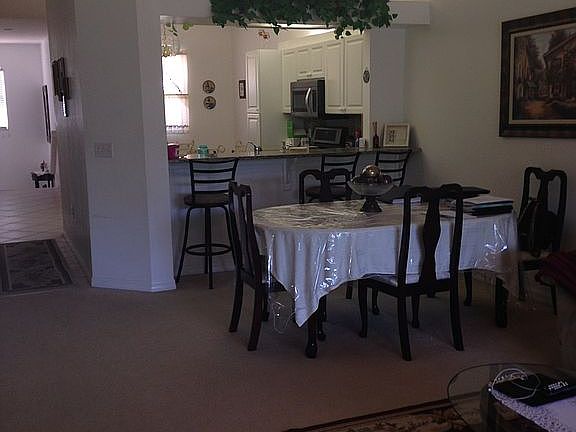 Dining living area