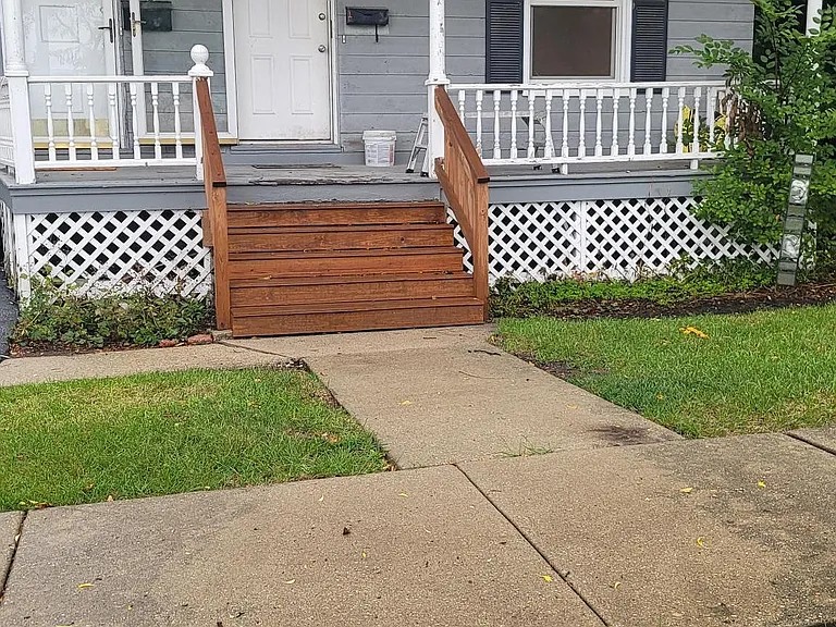 Shared front Porch