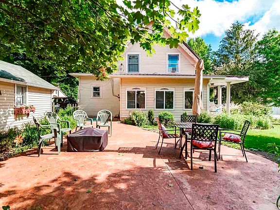 Outdoor Brick Patio