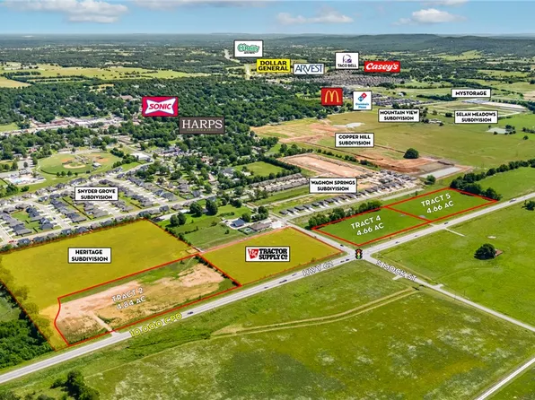 484/- Ac Tract Hwy #2-62, Prairie Grove, AR 72753