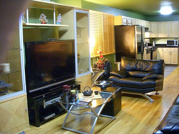 Livingroom with Kitchen View
