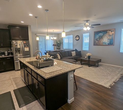 Kitchen, new appliances including stove, refrigerator
