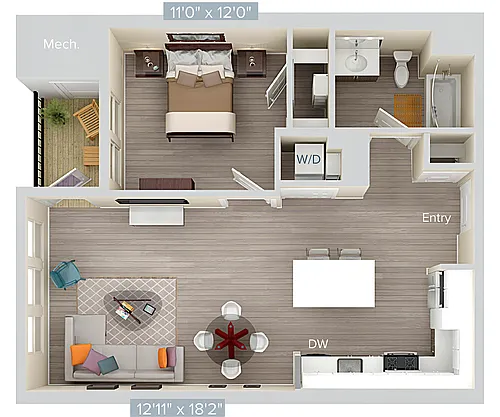 Floor plan A1-urb-752