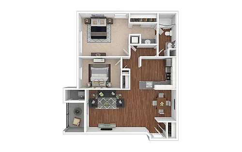 Floor plan Chestnut-Renovated