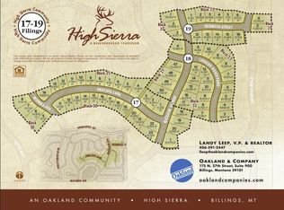 Bitterroot Plan, High Sierra, Billings, MT 59105