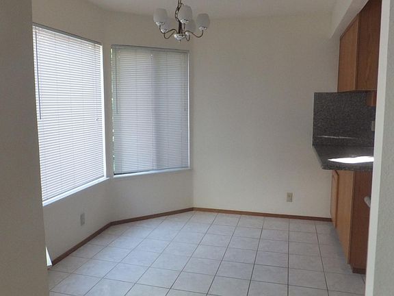 Dining area between kitchen and living room
