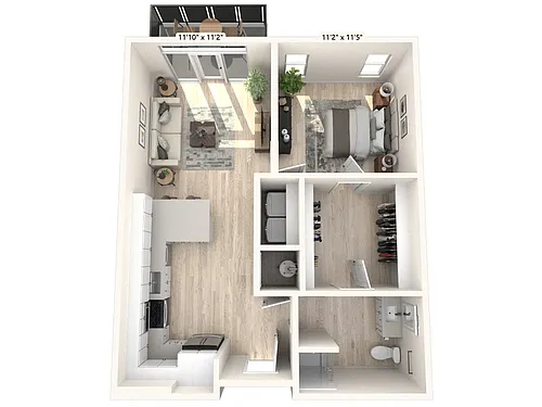 Floor plan A1a