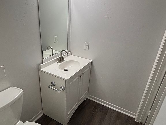 Another view of hall bathroom