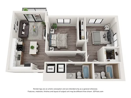 Floor plan Blanche