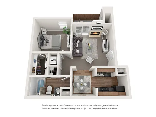 Floor plan Floorplan A1