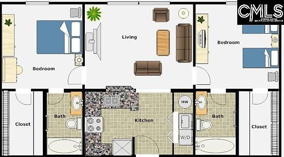 2nd image of 1600 Park Cir APT 417
