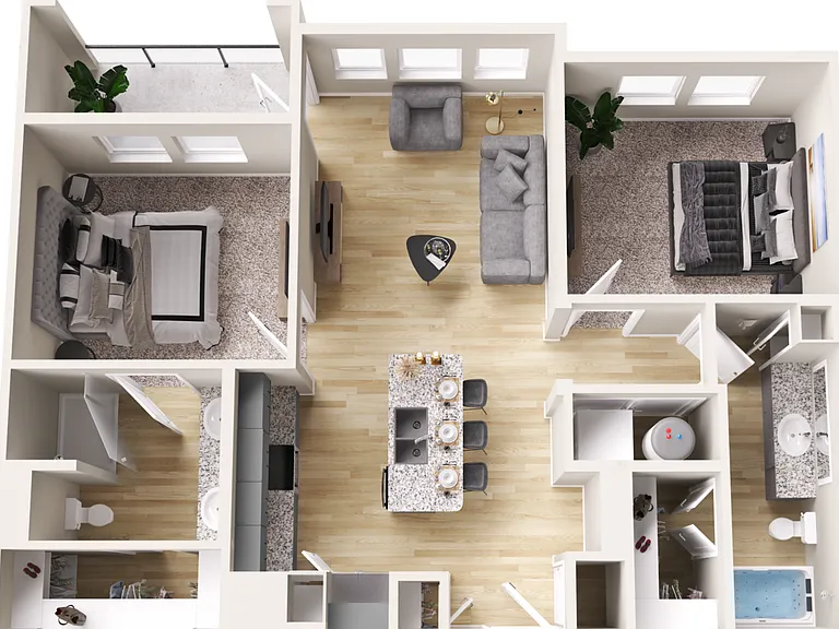 Two Bedroom Apartment in Greenville, TX